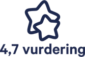 4,7 i vurdering